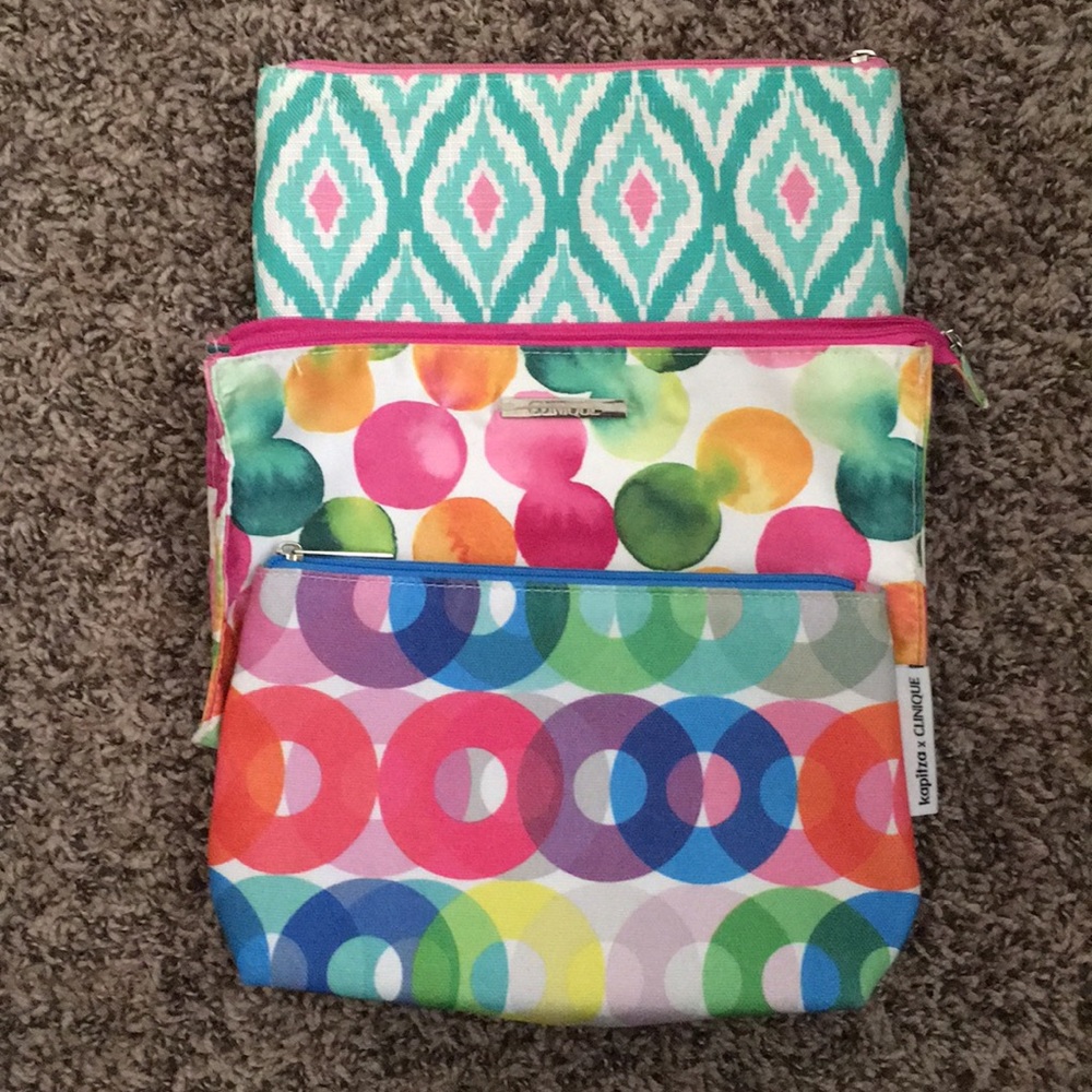 Clinique bags bundle of 3